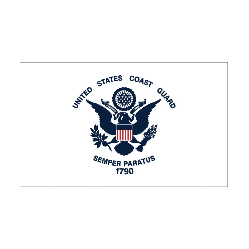 Coast Guard 3' x 5' Nylon Flag
