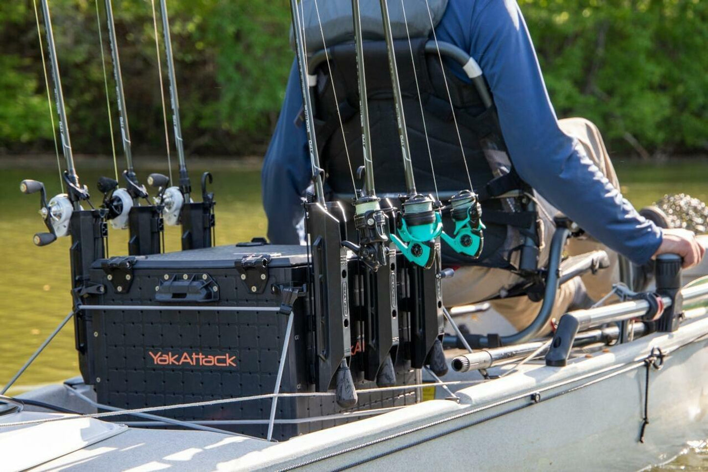 BlackPak Pro Kayak Fishing Crate - 16" x 16"