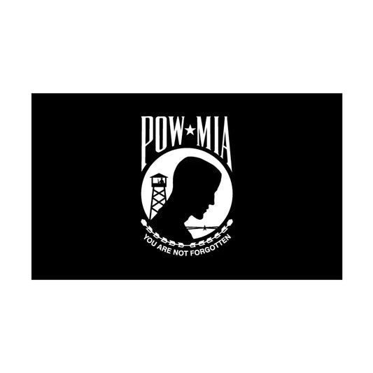POW - MIA 3' x 5' Nylon Single Face Flag