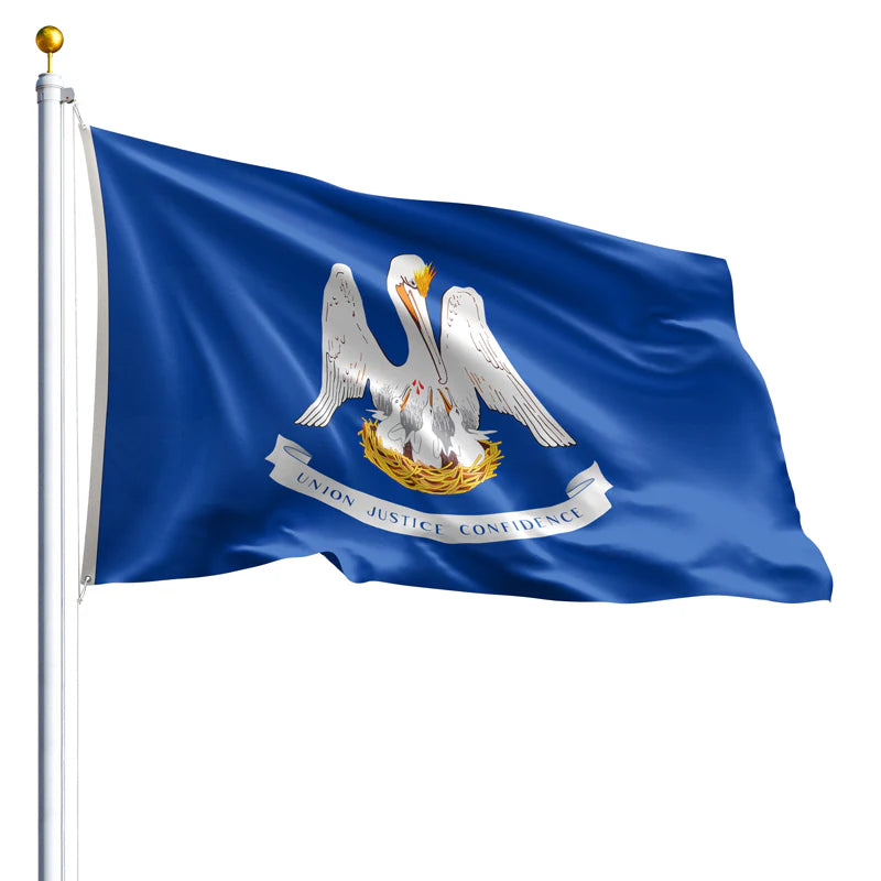 Louisiana 4' x 6' Polyester Flag