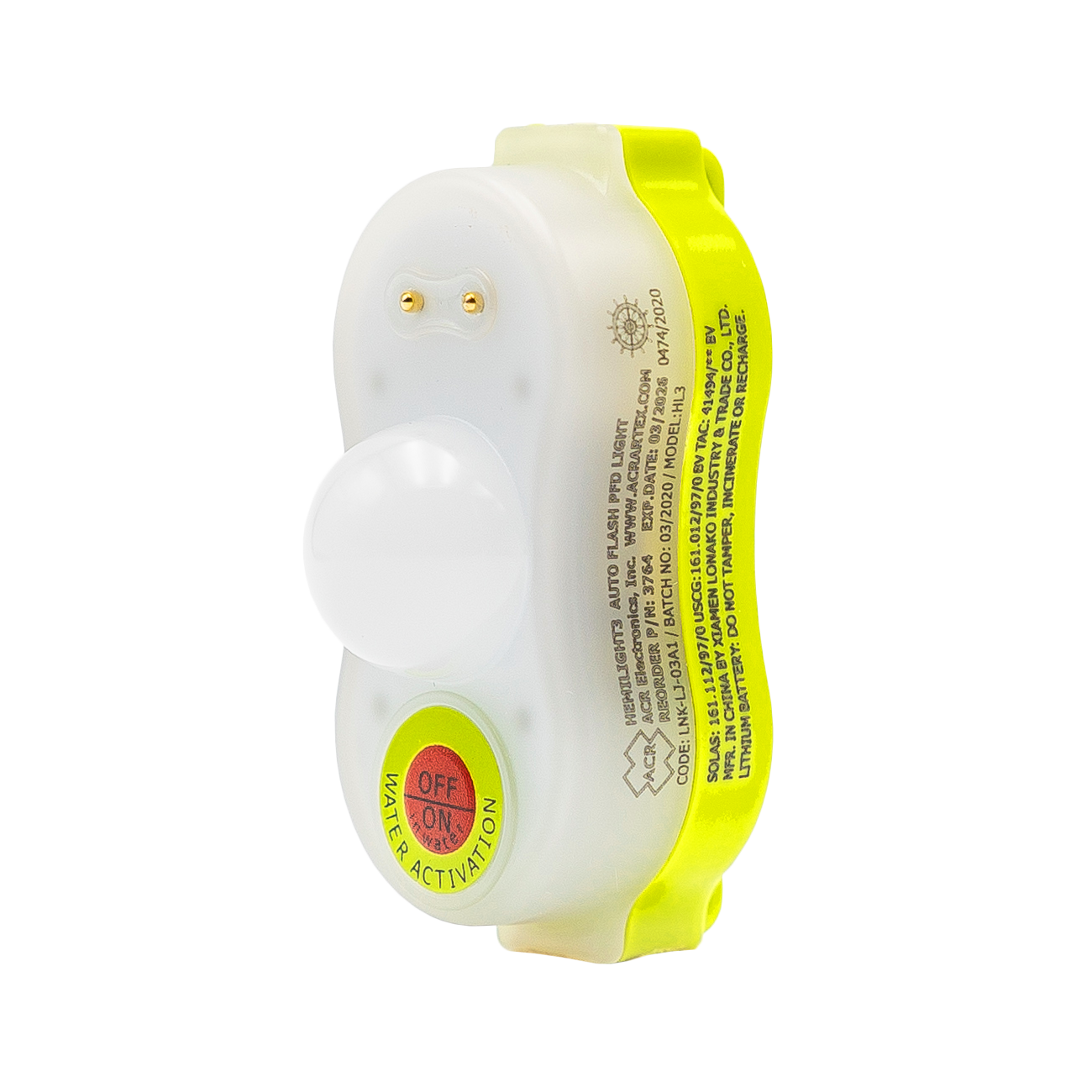 HemiLight™3 MED and SOLAS Life Jacket Light