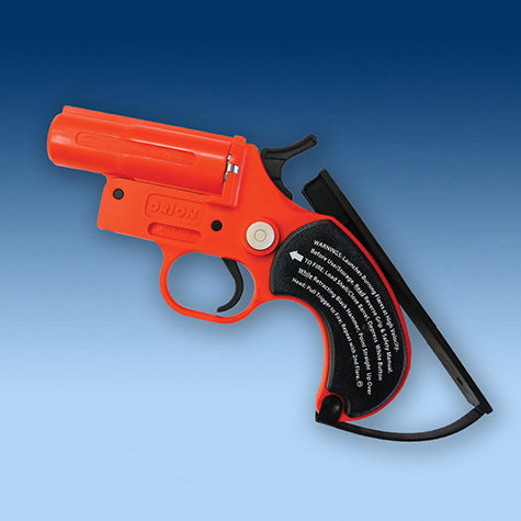 12-Gauge Launcher with Bandolier & Hammer Safety Lock