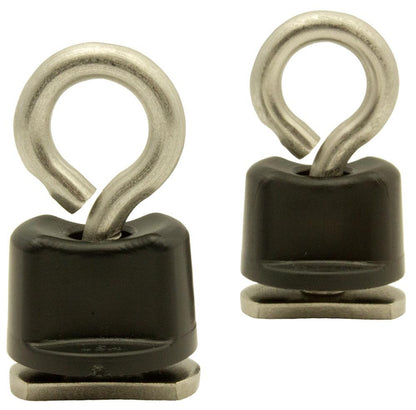 Tie-Down Eyelet, Track Mount, 2 pack