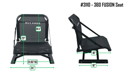 NuCanoe 360 Fusion Seat