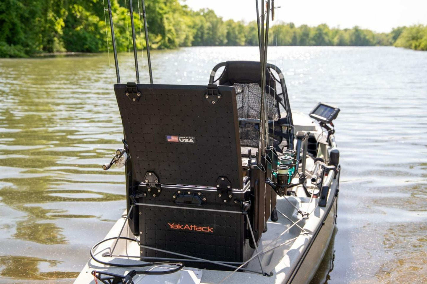 BlackPak Pro Kayak Fishing Crate - 16" x 16"