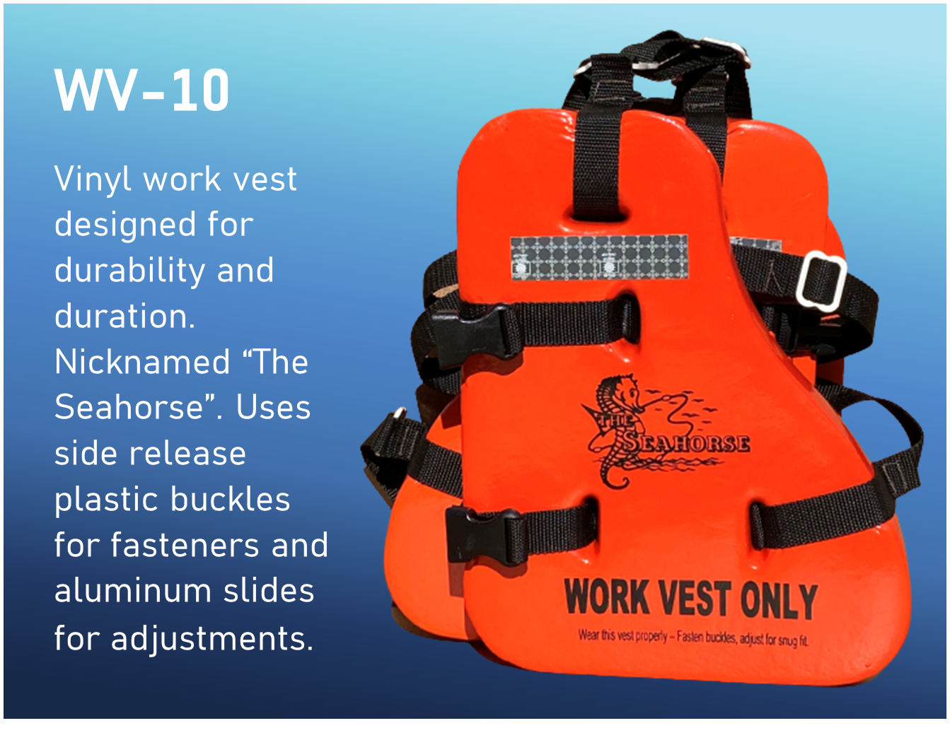 Vinyl- Dipped Work Vest