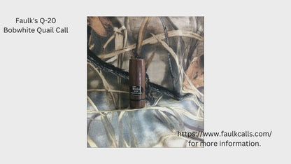 Q-20 Bobwhite Quail Call