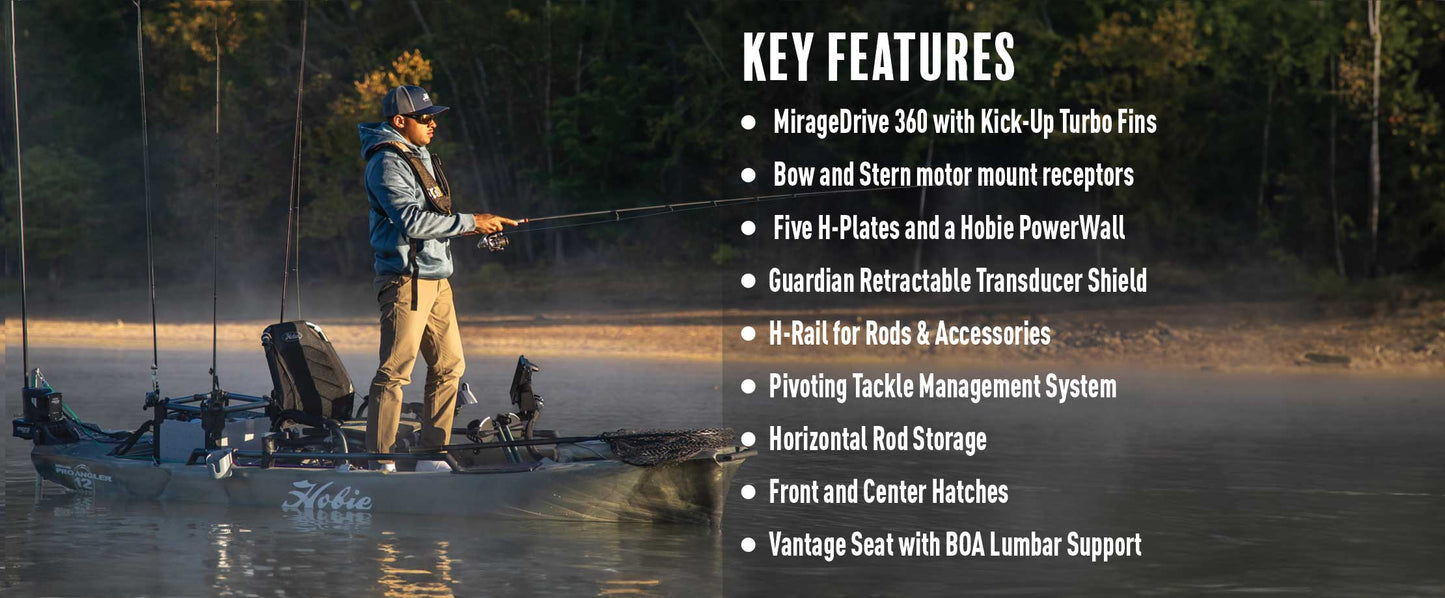 Hobie Mirage Pro Angler 12 w/ 360XR Drive Technology